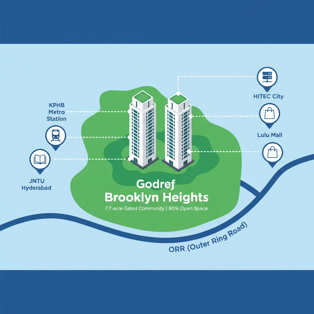 Godrej Brooklyn Heights Map
