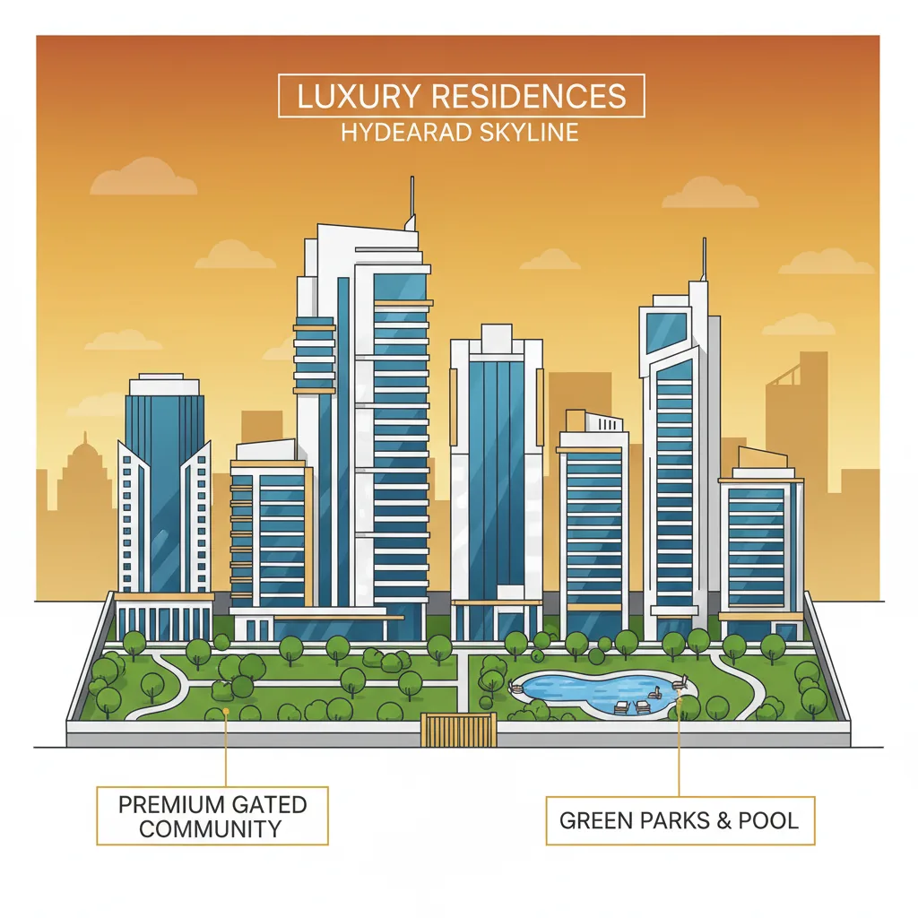 3 Best Apartments in Hyderabad