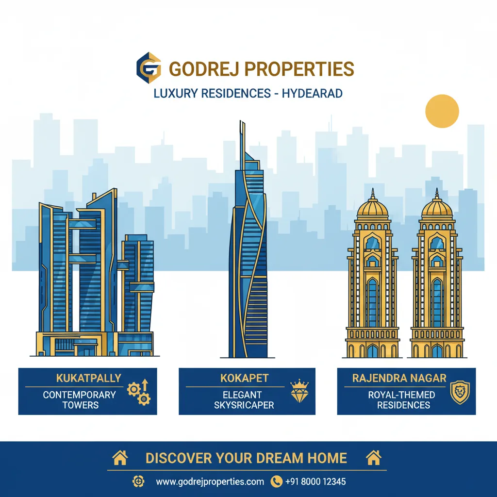 3 Best Godrej Properties Projects in Hyderabad