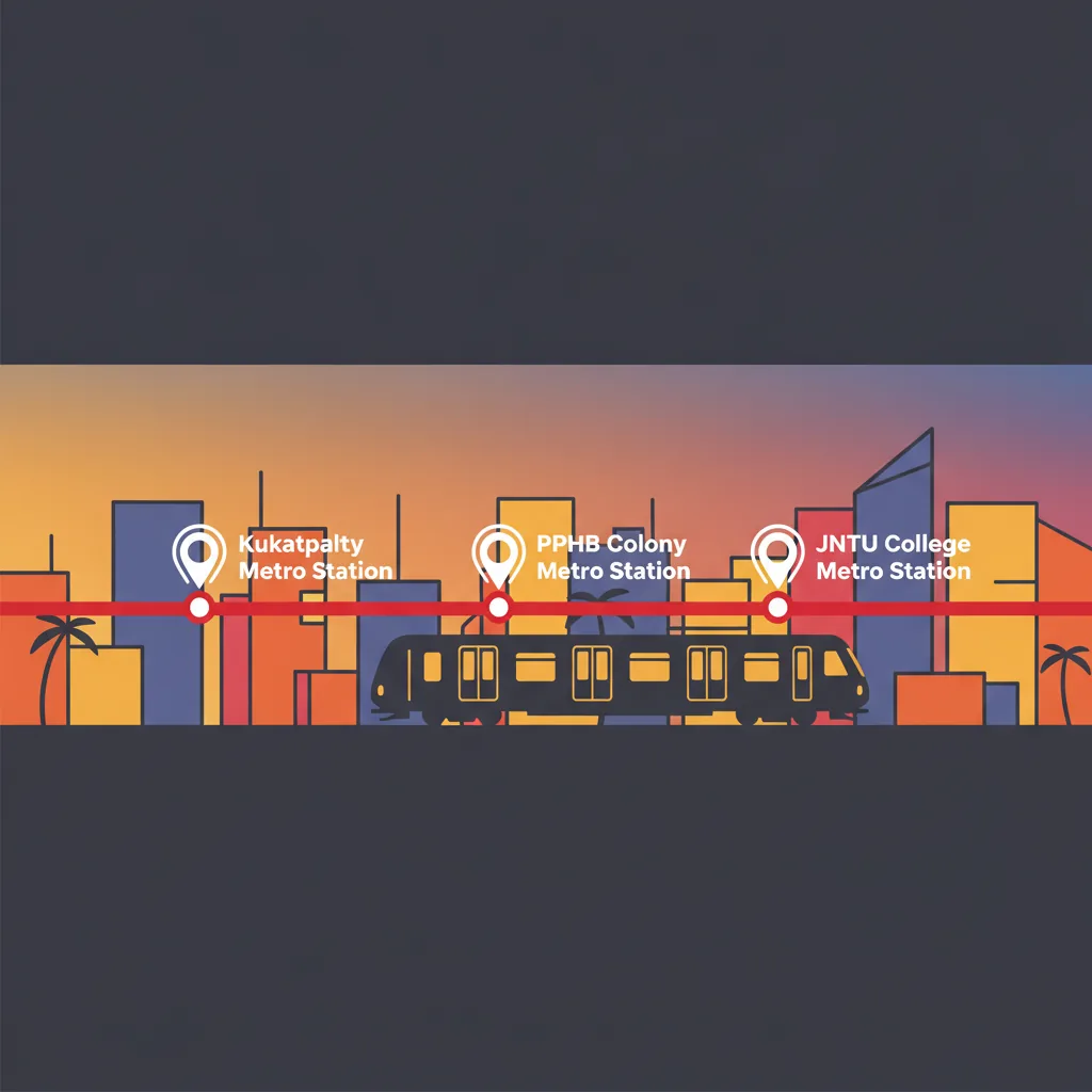 Does Kukatpally Have a Metro Station?