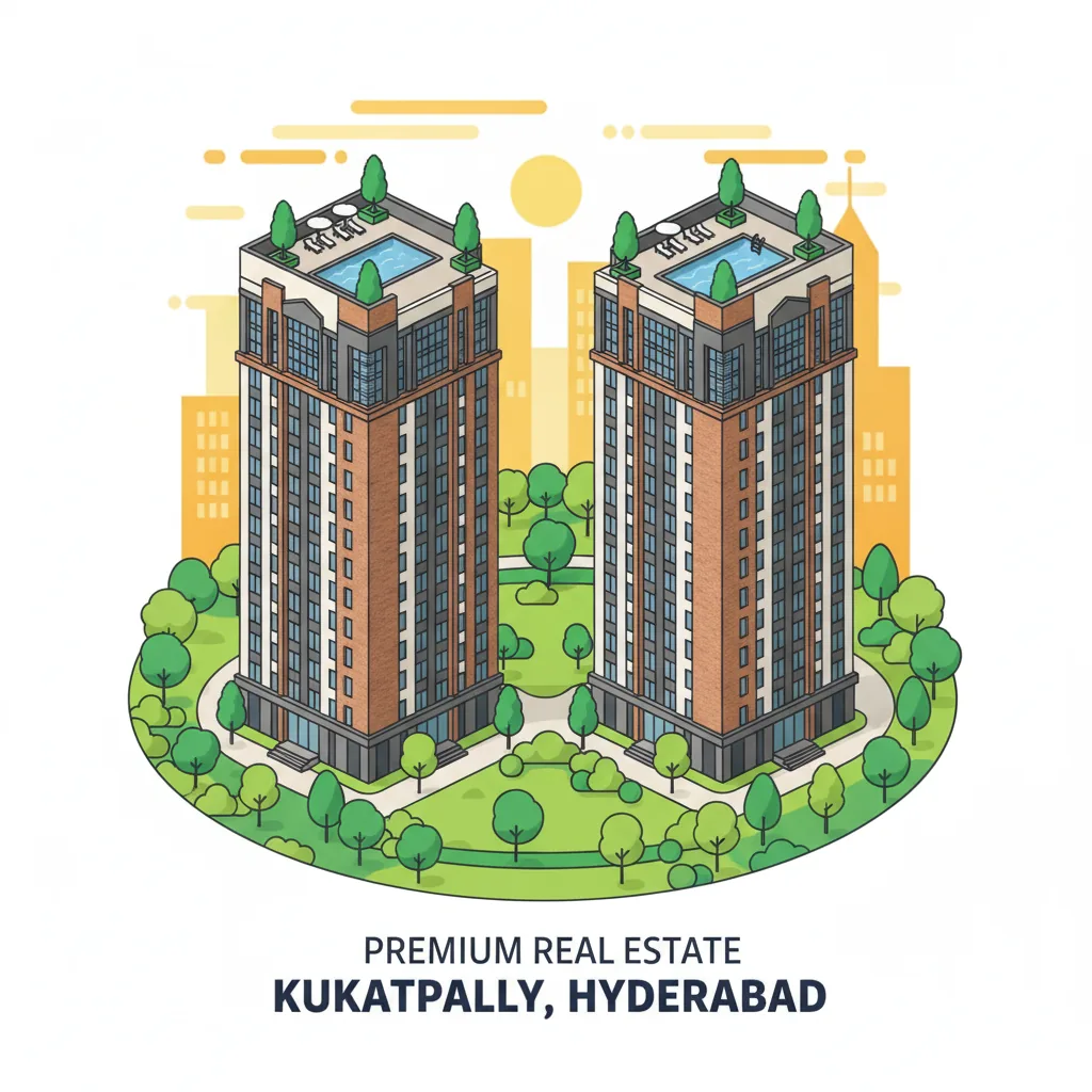 Godrej Brooklyn Heights premium residential community with G+45 high-rise towers and 80% green space