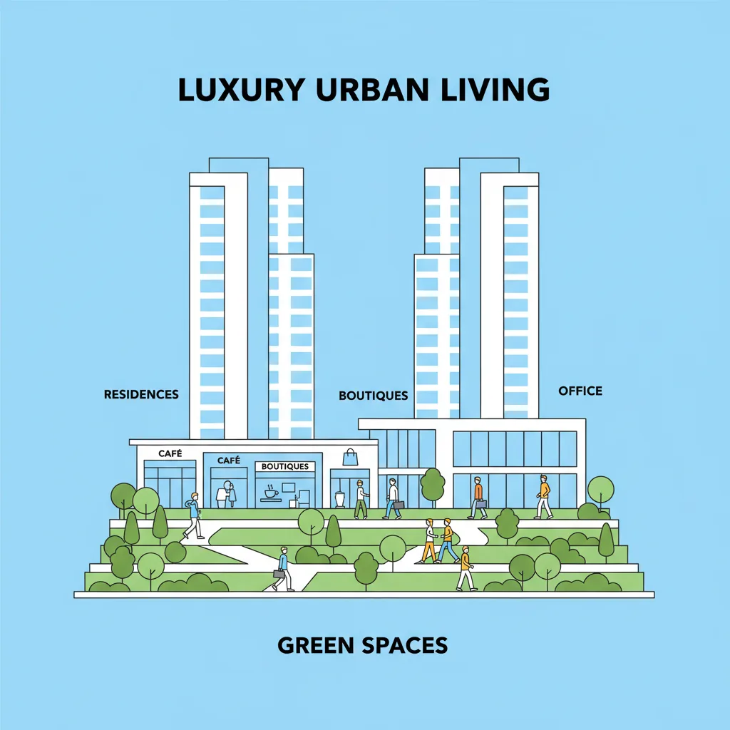 Integrated Apartments with Retail and Commercial