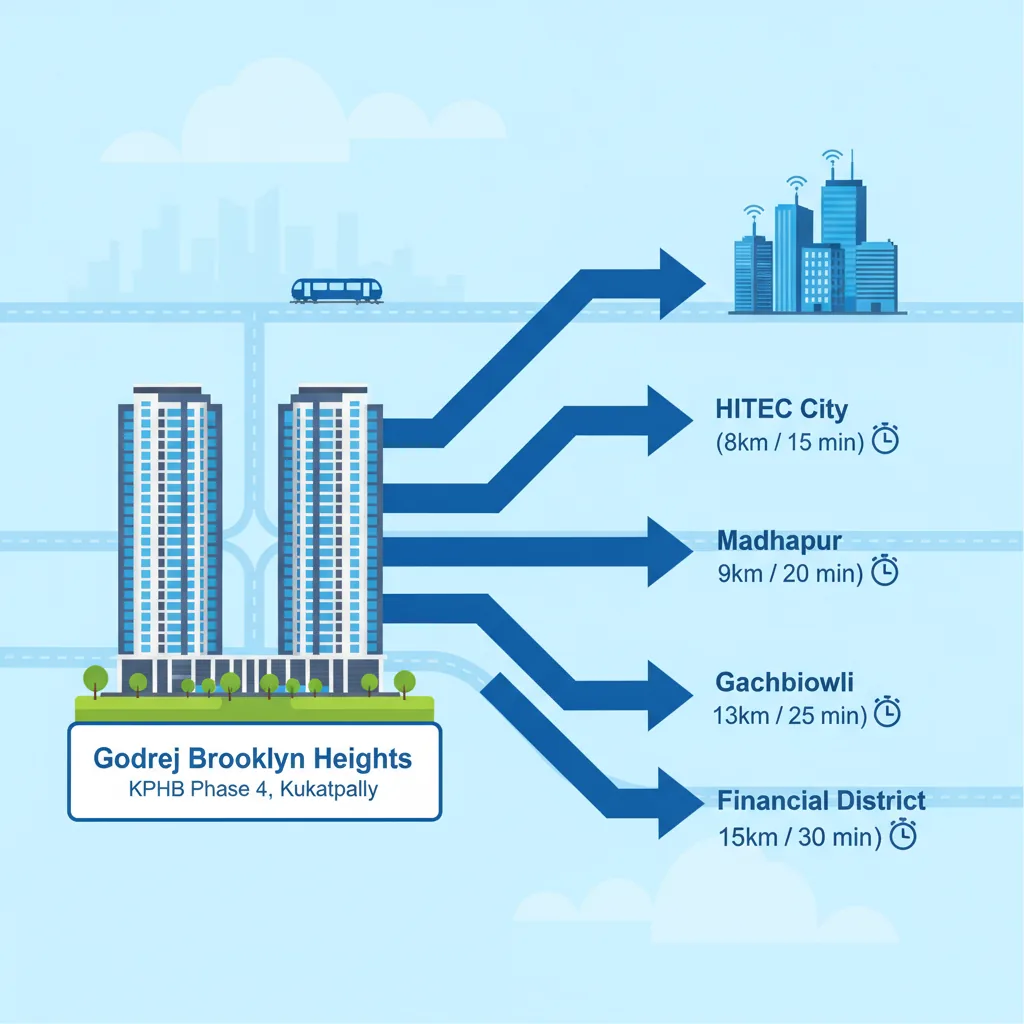 IT Hubs near Godrej Brooklyn Heights
