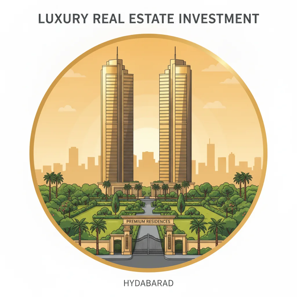 Modern luxury high-rise residential towers at Godrej Brooklyn Heights in KPHB Phase 4, Kukatpally